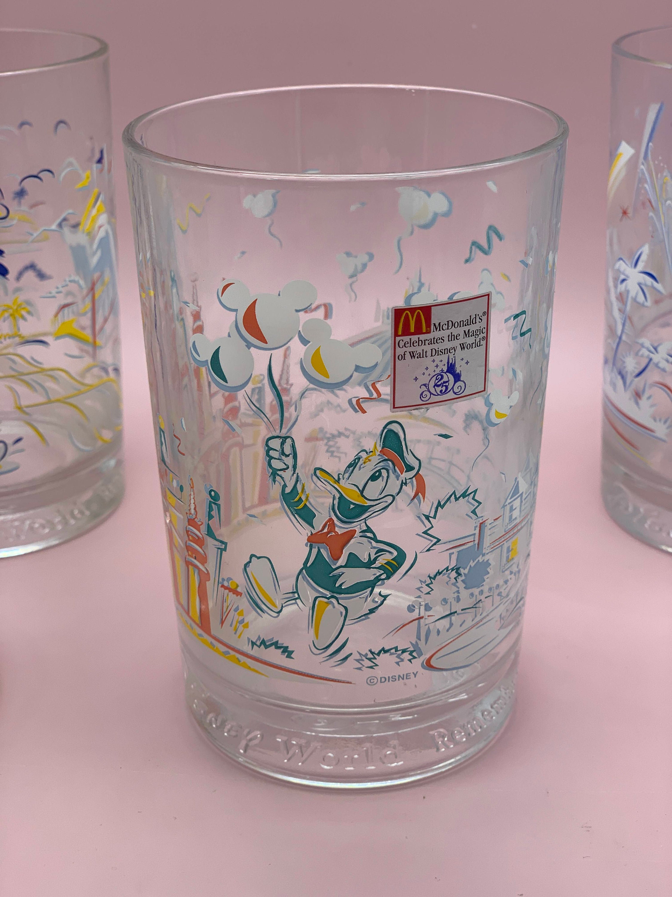 Vintage Walt Disney & McDonald's 25th Anniversary Glass Featuring Goof –  TooHipChicks
