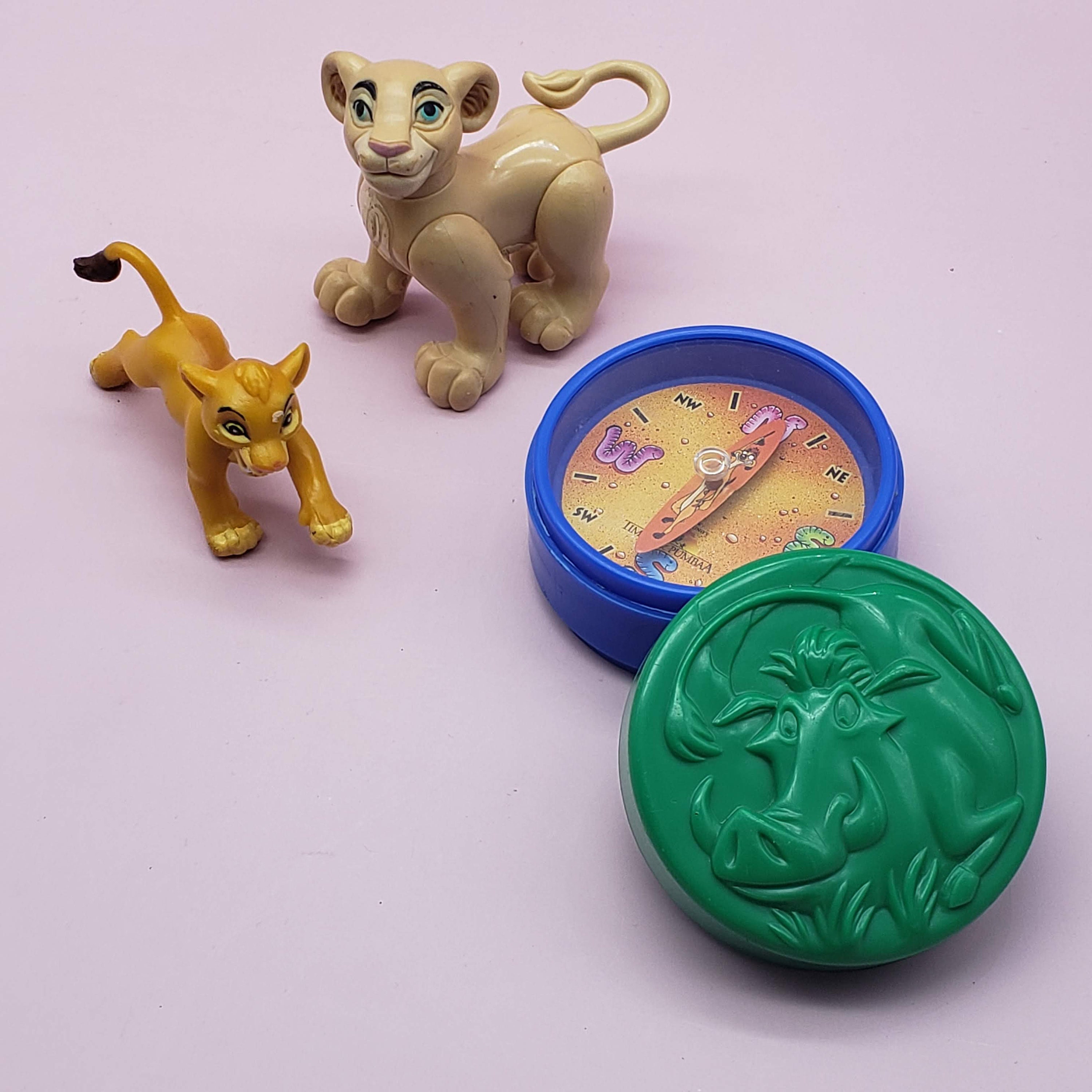 Figurine - Lot de 4 - Roi Lion - Kion - Nala - Timon - Nestlé