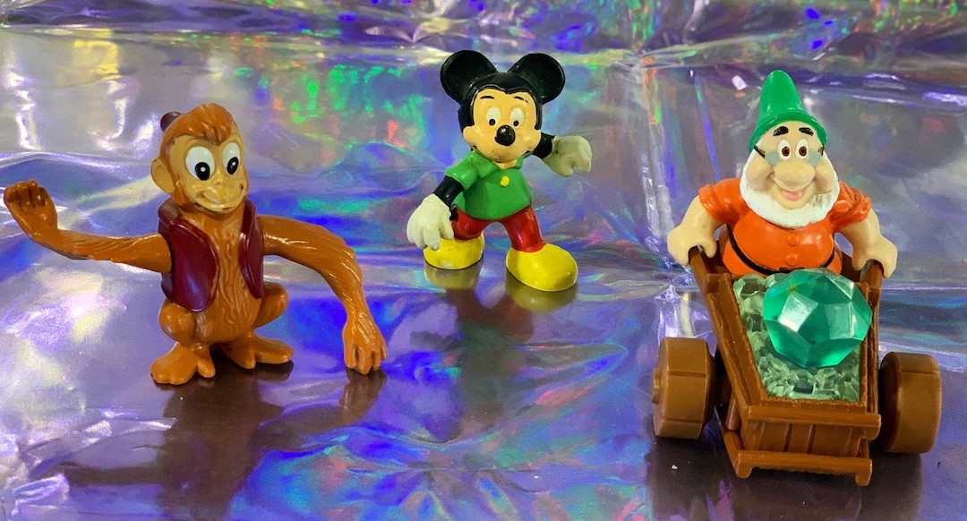 Assorted Vintage Disney Plastic Toy Figurines sold Etsy