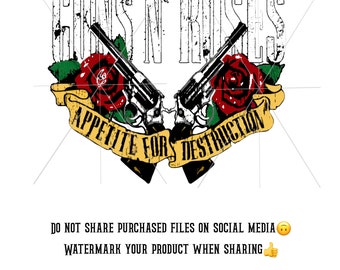 Heavy Metal Hard Rock and roll band music clipart, png files for, digital download, sublimation designs download - msg 4 band suggestions