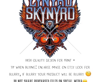 Hard southern rock and roll music band png file for sublimation designs downloads, digital download -msg 4 band suggestions