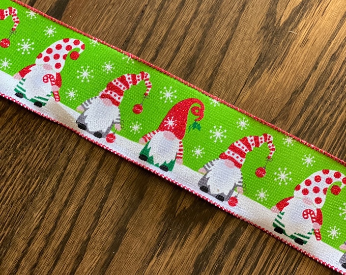 Snowman Ribbon - Wired Ribbon, Make your own bow, Christmas Ribbon, Winter  Ribbon, 5 yards, 10 yards