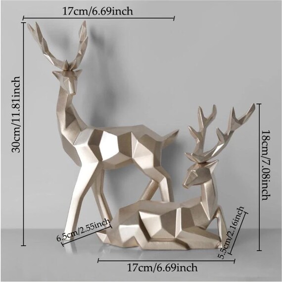3D Wooden Animal Decor Deer Home Decor for Wall and Tabletop,Best Gift for Christmas… 3D Wooden Animal Decor Deer Home Decor for Wall and Tabletop,Best Gift for Christmas…
