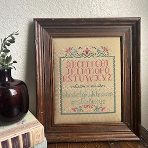 Vintage ABC Cross-Stitch