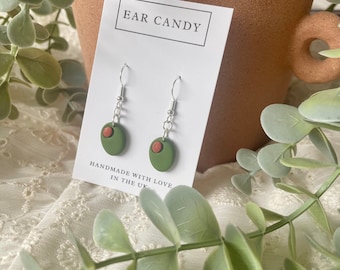 MADE TO ORDER earrings / olive jewellery / summer accessories / fashion accessory / gift for her / present for girlfriend / get well soon