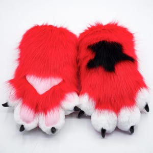 Anthro Animal Handpaws | Handmade Fursuit Gloves | Furry Costume Accessories | Role-Play Hands