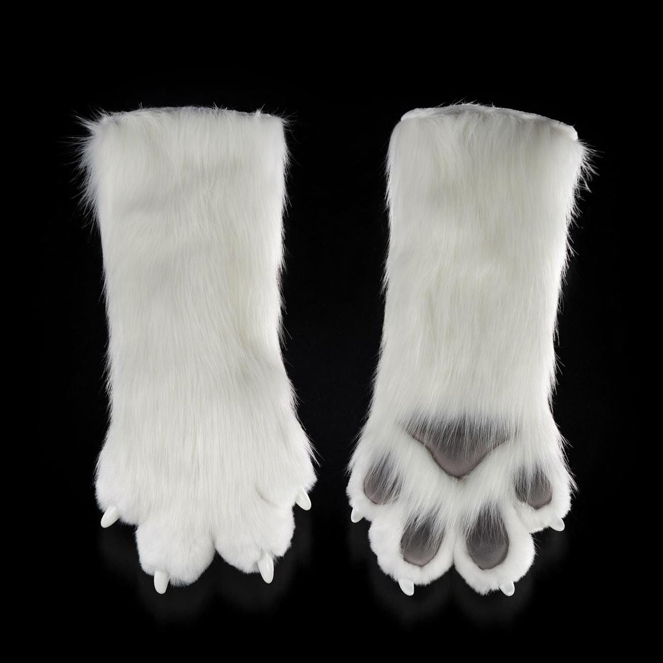 Faux Fur Long Arm Warmers - Etsy