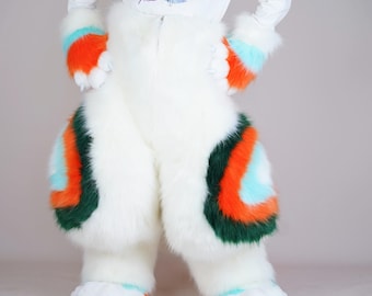 Bontbontbroek - Custom dierenkostuumbroek voor FurCon, anime-conventies en cosplay-evenementen,