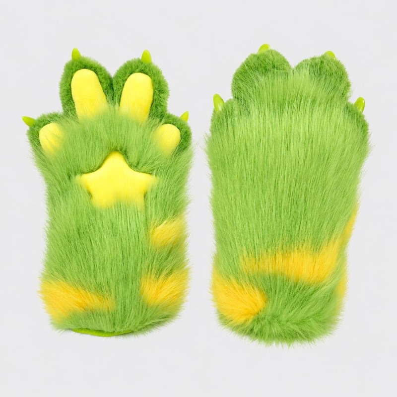 Rainbow Therian Paws - Etsy UK