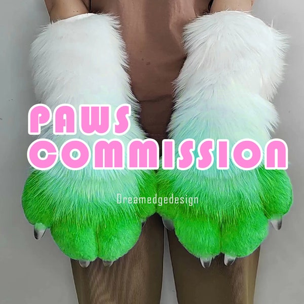 custom paws, fursuit paws commission, Furry congress, furry art, fursuitfam