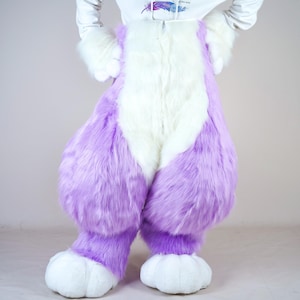 Faux Fur Fursuit Bottoms - Custom Animal Costume Pants for FurCon MFF, Anime Conventions & Cosplay Events
