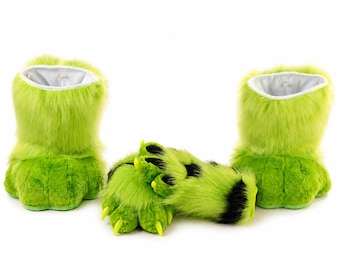 Fursuit feet paws set of alien cat anime cosplay costume Furry Convention Gear for Halloween Party Gift for Furry Fandom Outfit