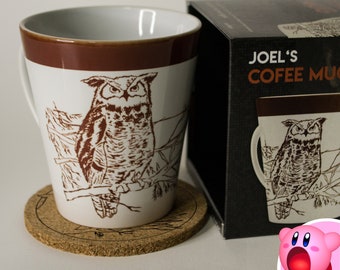 JOEL'S MUG The Last of Us Part II + free coaster, new fanmade