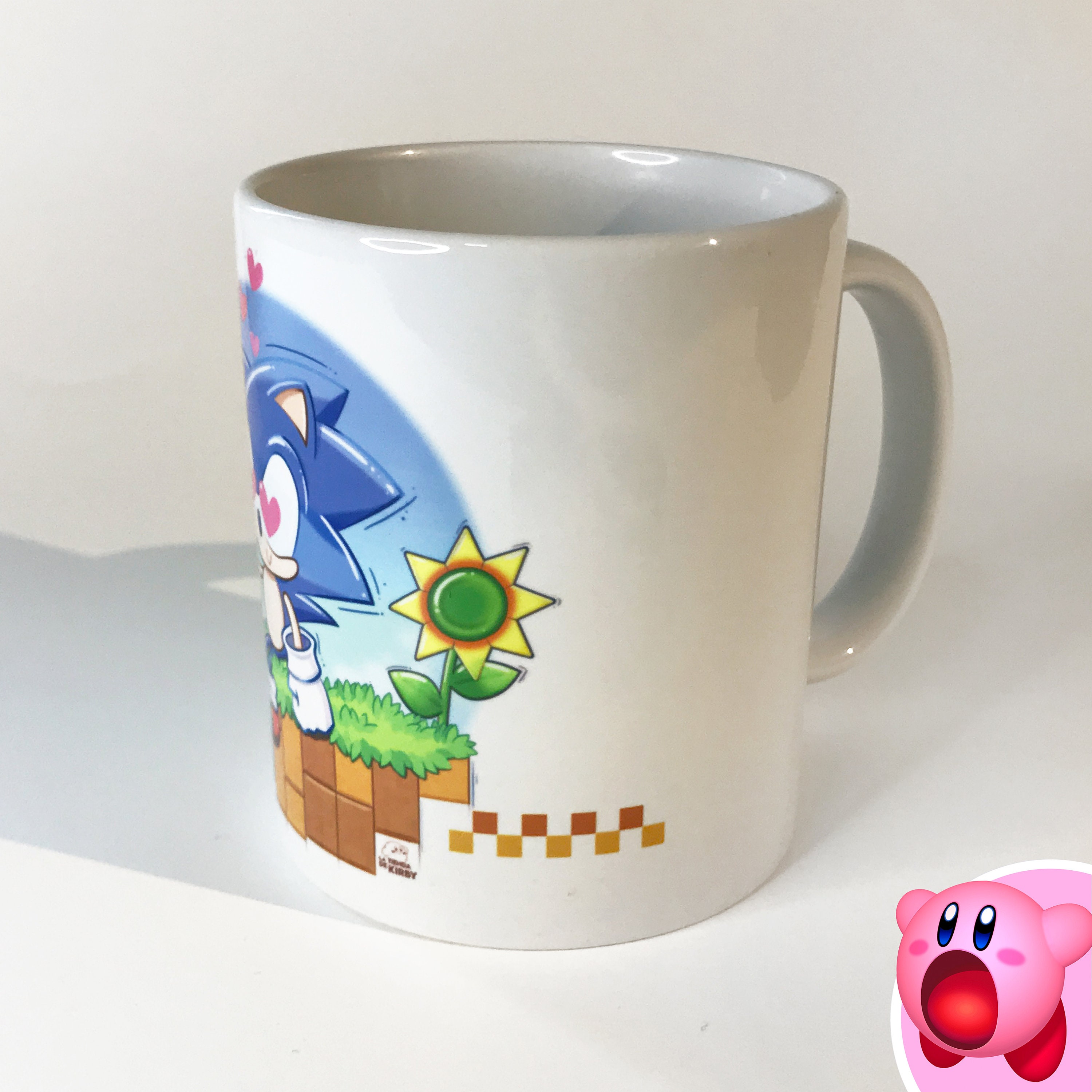Anime Cartoon Sonic The Hedgehog Ceramic Mug Ceramic Doll Mug Milk Cup  Couple Cups Coffee Mugs Creative Present Cute Gift - AliExpress