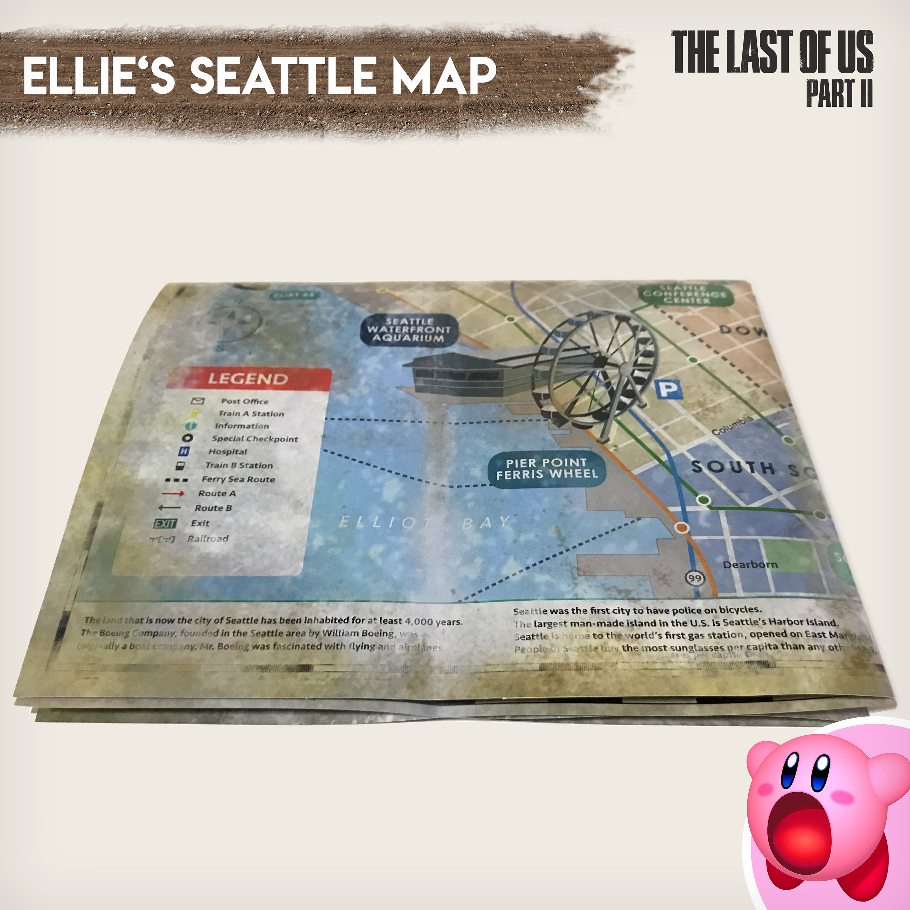 Ellie S SEATTLE MAP The Last Of Us Part II High Quality Il Fullxfull.2513634976 70k9