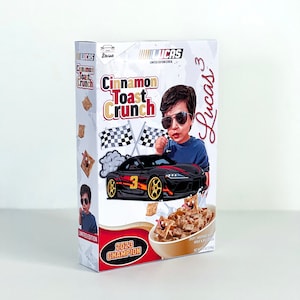 Custom Cereal Box, Cereal Box, Personalized Cereal Box, Gift Ideas, Party Favors, Custom Party Favors, Treat Box, Cereal