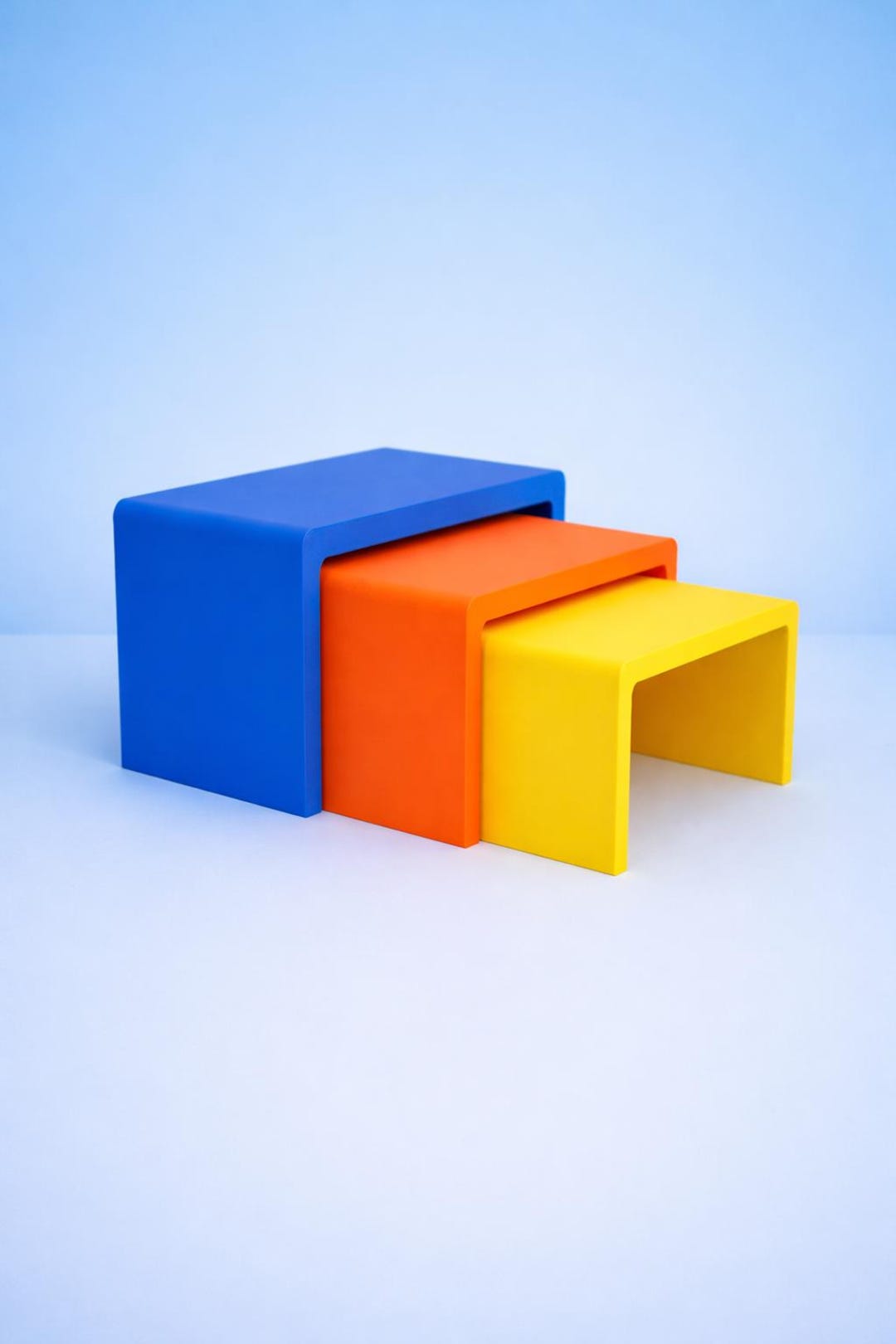 3D Printed Stackable Riser Stands, Photo Props, Minimalist Display ...