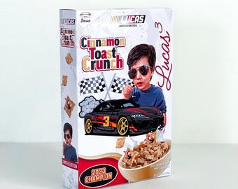 Custom Cereal Box, Cereal Box, Personalized Cereal Box, Gift Ideas, Party Favors, Custom Party Favors, Treat Box, Cereal, Mini Cereal