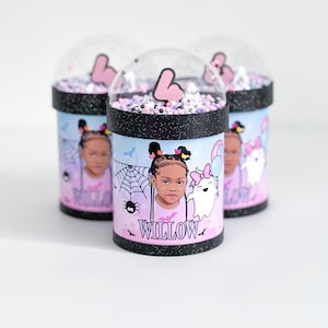 Potato Chip Cans, Custom Chip Cans, Custom Dome Shaker, Chip Cans, Party Favors, Birthday Favors, Chip Favors