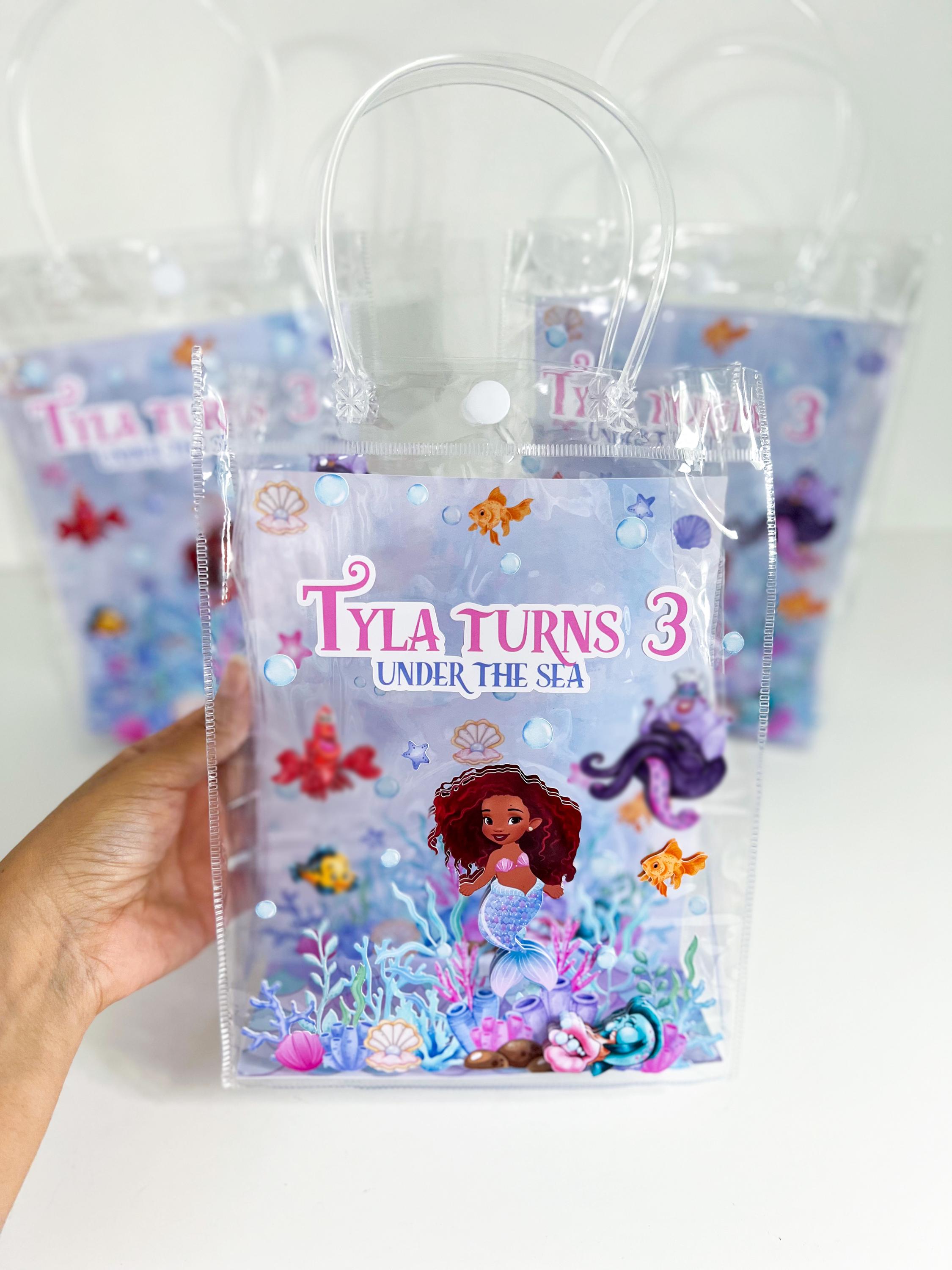 Mermaid Party Bags, Under the Sea Gift Bags, Mermaid Party Favors ...