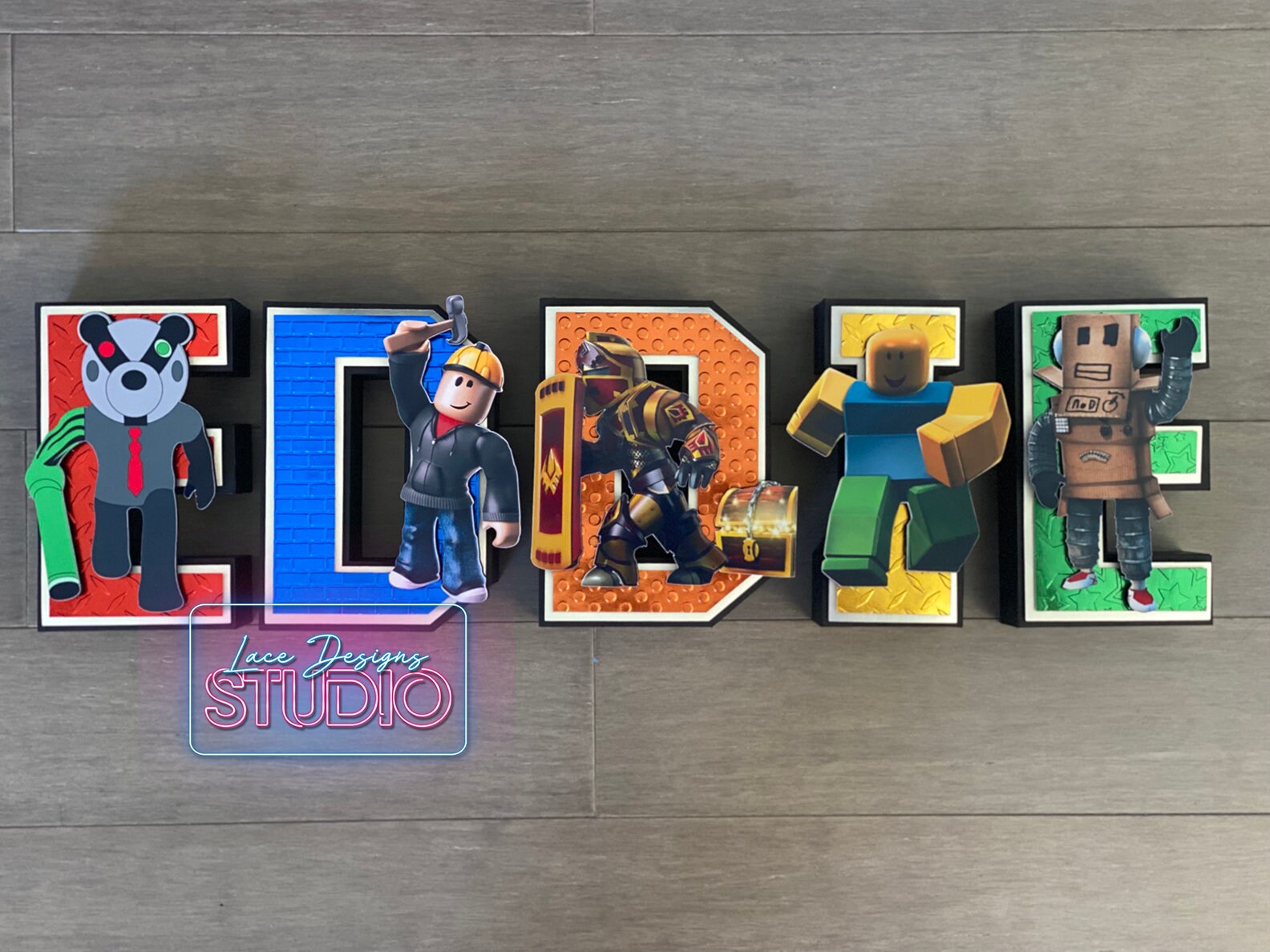 Roblox Lettering