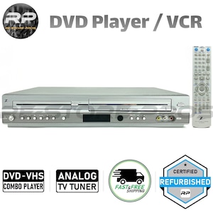 Zenith XBV442 Dvd Vcr Combo Player | vhs | Hi-Fi Stereo | Analog TV Tuner | Free Shipping