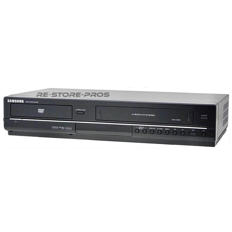 Samsung DVDV6700 DVD VCR Combo Player Vhs Hifi Stereo Free Shipping
