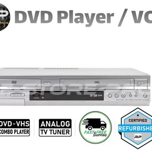 Sony SLV-D350P DVD VCR Combo Player | Vhs | Stereo | Analog Tv Tuner | Free Shipping