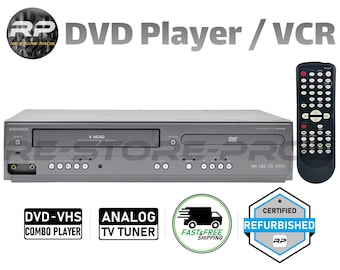 Magnavox MWD2206 DVD VCR Combo Player |Vhs | Hi-Fi Stereo | Free Shipping