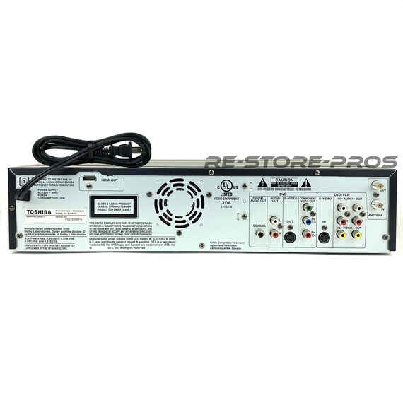 Toshiba D-VR660 VD VCR Combo Player Recorder | Transfers Vhs