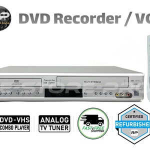 JVC HR-XVC17 Dvd Vcr Combo Player VHS Hi-Fi Stereo