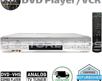 Sony SLV-D370P DVD VCR Combo Player | Vhs | Stereo | Analog Tv Tuner | Free Shipping