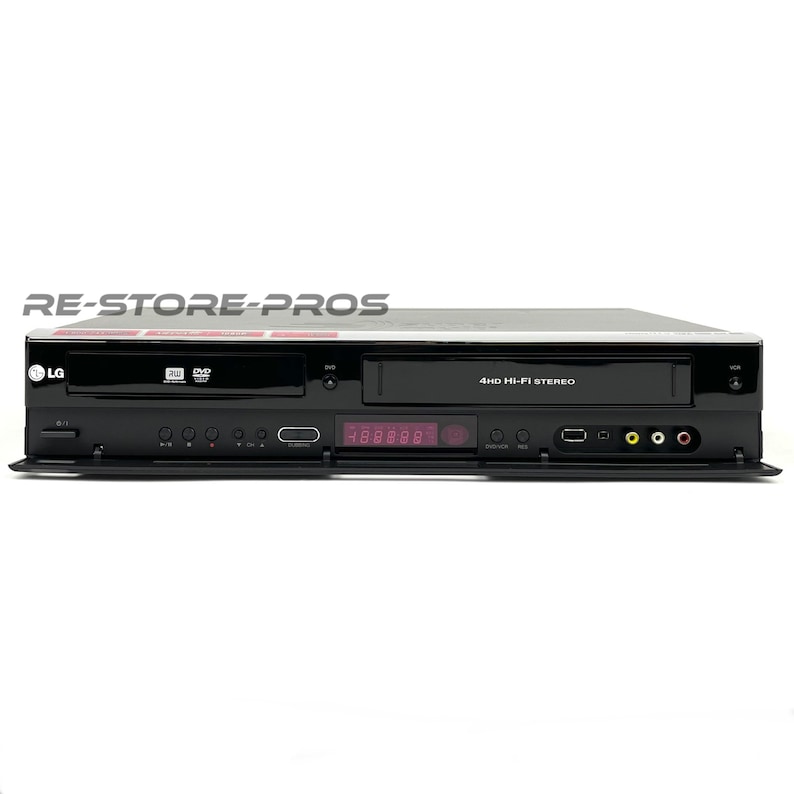 LG RC897T DVD VCR Combo Player Recorder Transfers Vhs to Dvd Hdmi 1080p