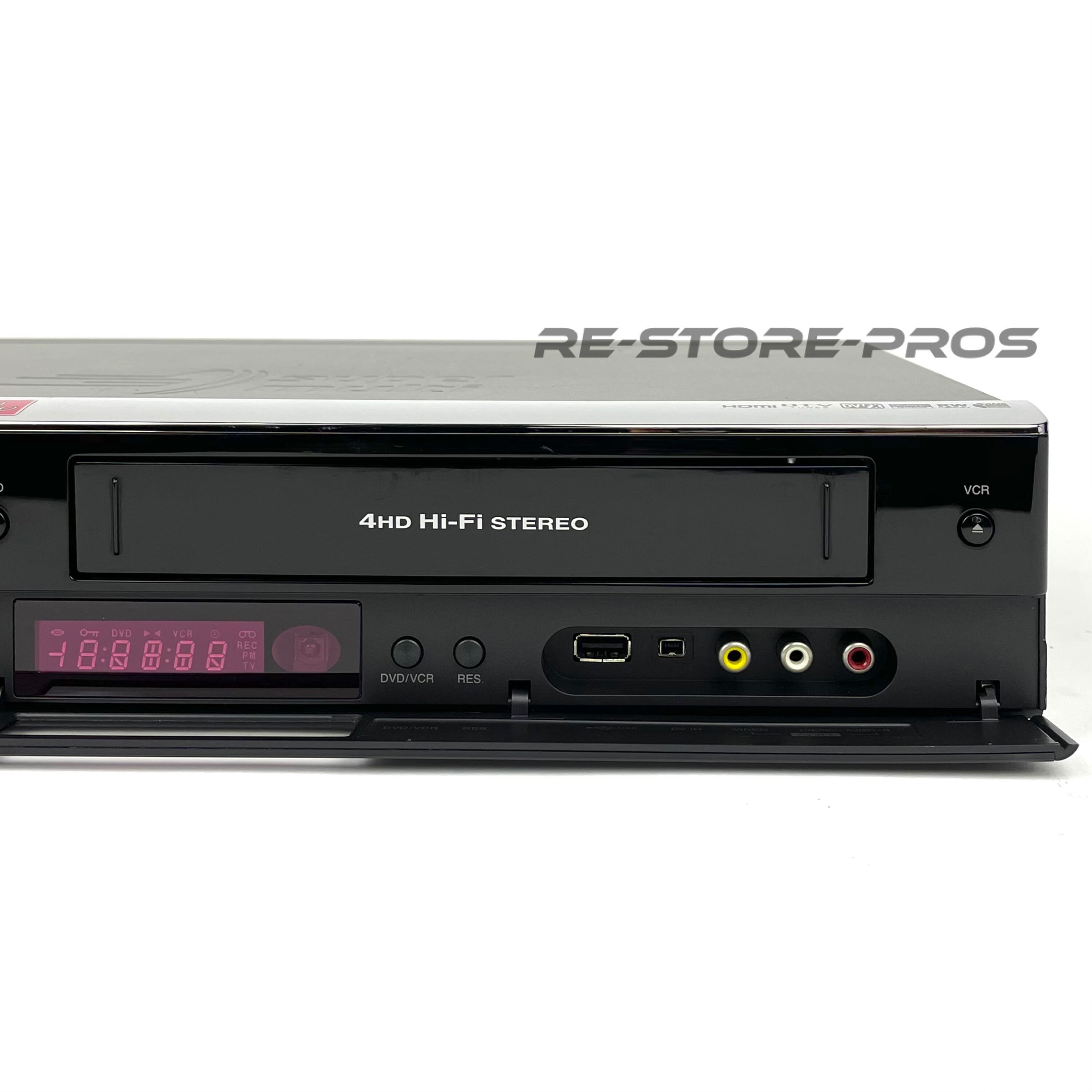 LG RC897T DVD VCR Combo Player Recorder Transfers Vhs to Dvd Hdmi 1080p