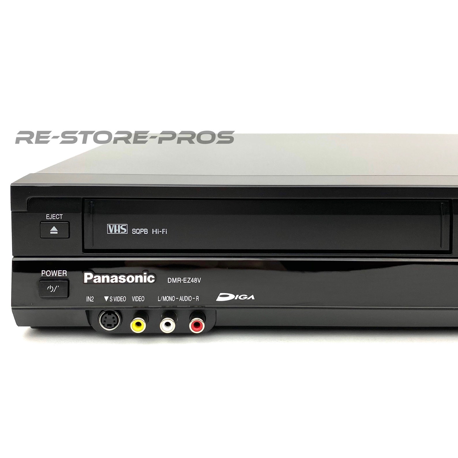 REFURBISHED Panasonic DMREZ48V Dvd Vcr Combo Player Recorder Etsy