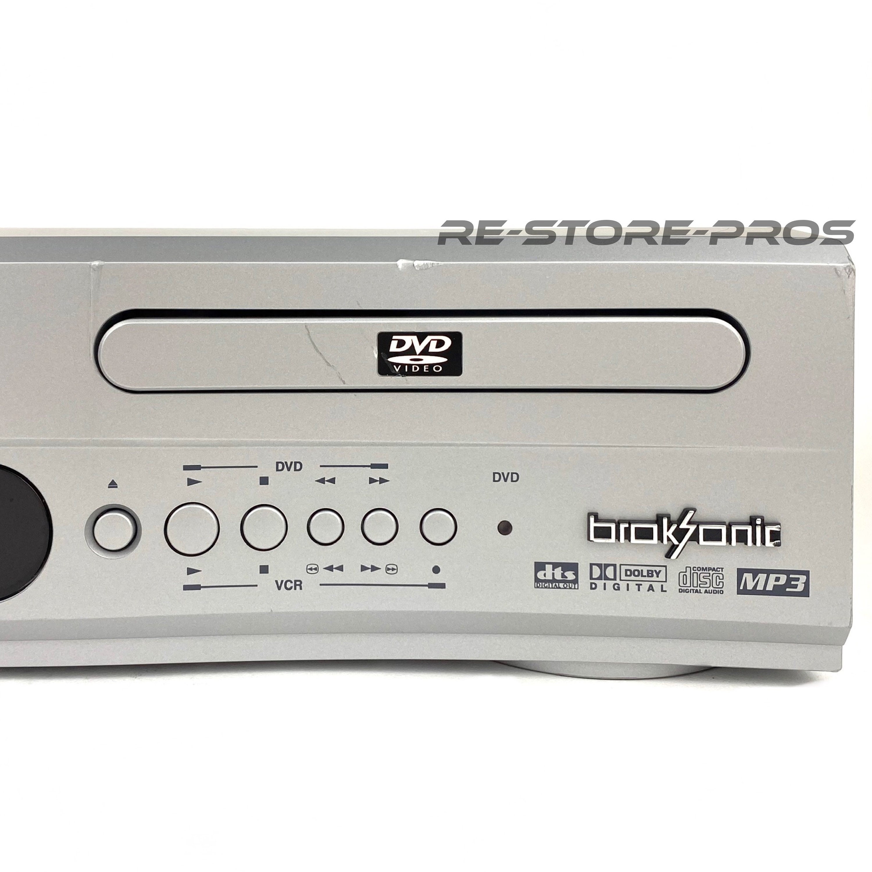 Broksonic DVCR810 Dvd Vcr Combo Player Vhs 4head Hifi Etsy