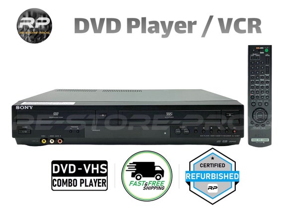 Sony SLV-D380P Vcr Dvd Combo Player VHS Remote Manual Tested - Etsy