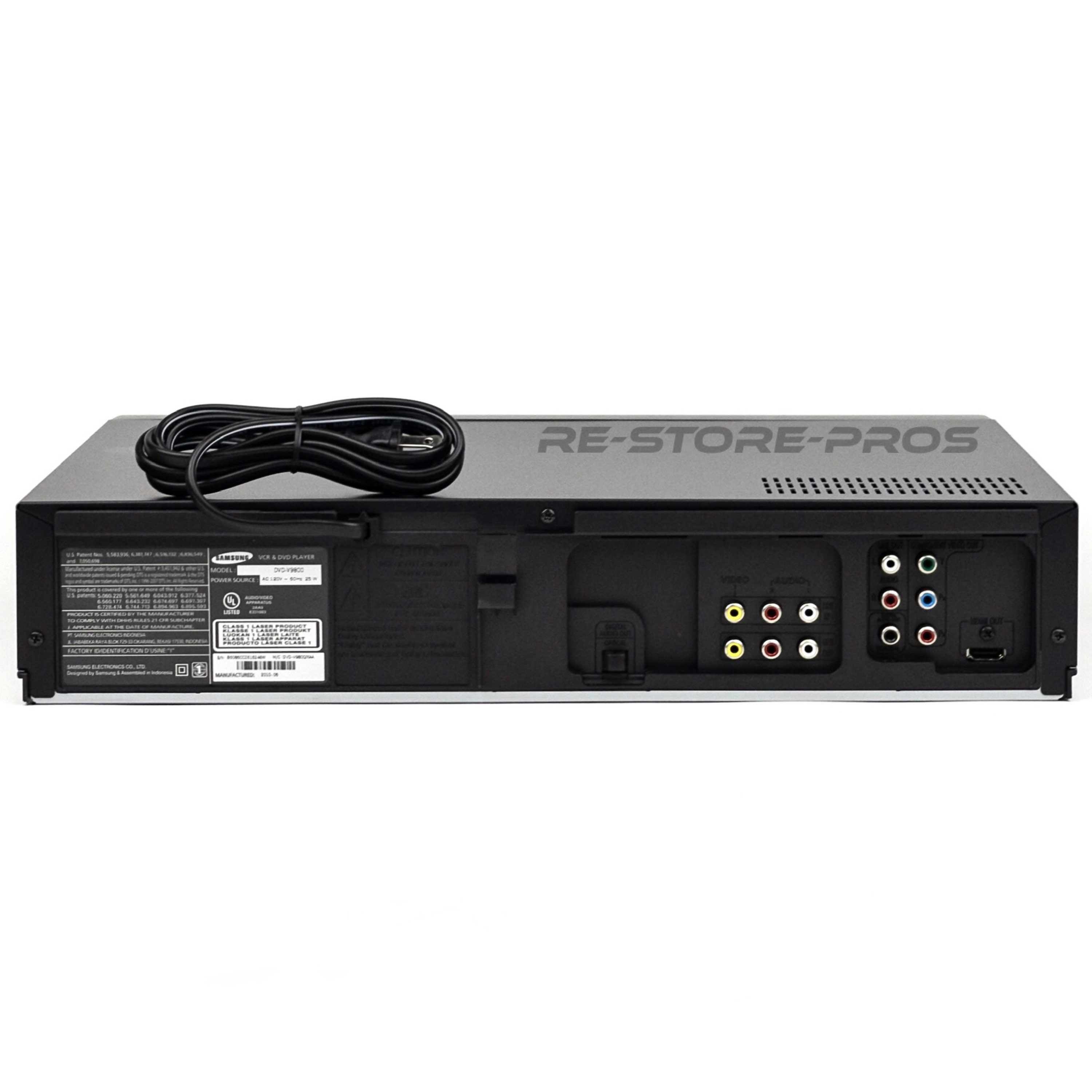 Samsung DVDV9800 DVD VCR Combo Player Vhs Hdmi Hifi Etsy