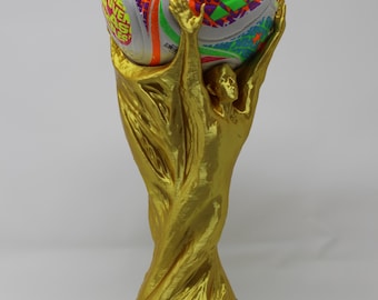 World Cup Trophy Display Stand, Mini Soccer Ball Holder, Soccer Fan Gift