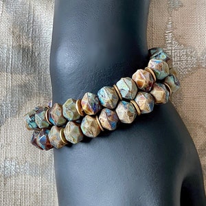 Czech Glass English Cut Bracelets