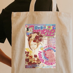 NANA Hachi Cookie Magazine Manga Anime Ai Yazawa Cotton Canvas Tote Bag