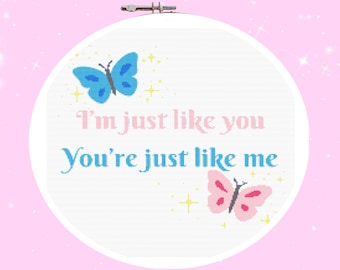 Barbie Prinses en de Pauper Ik ben net als jij Cross Stitch Patroon PDF Afdrukbaar Download Embrodiery Barbie Film