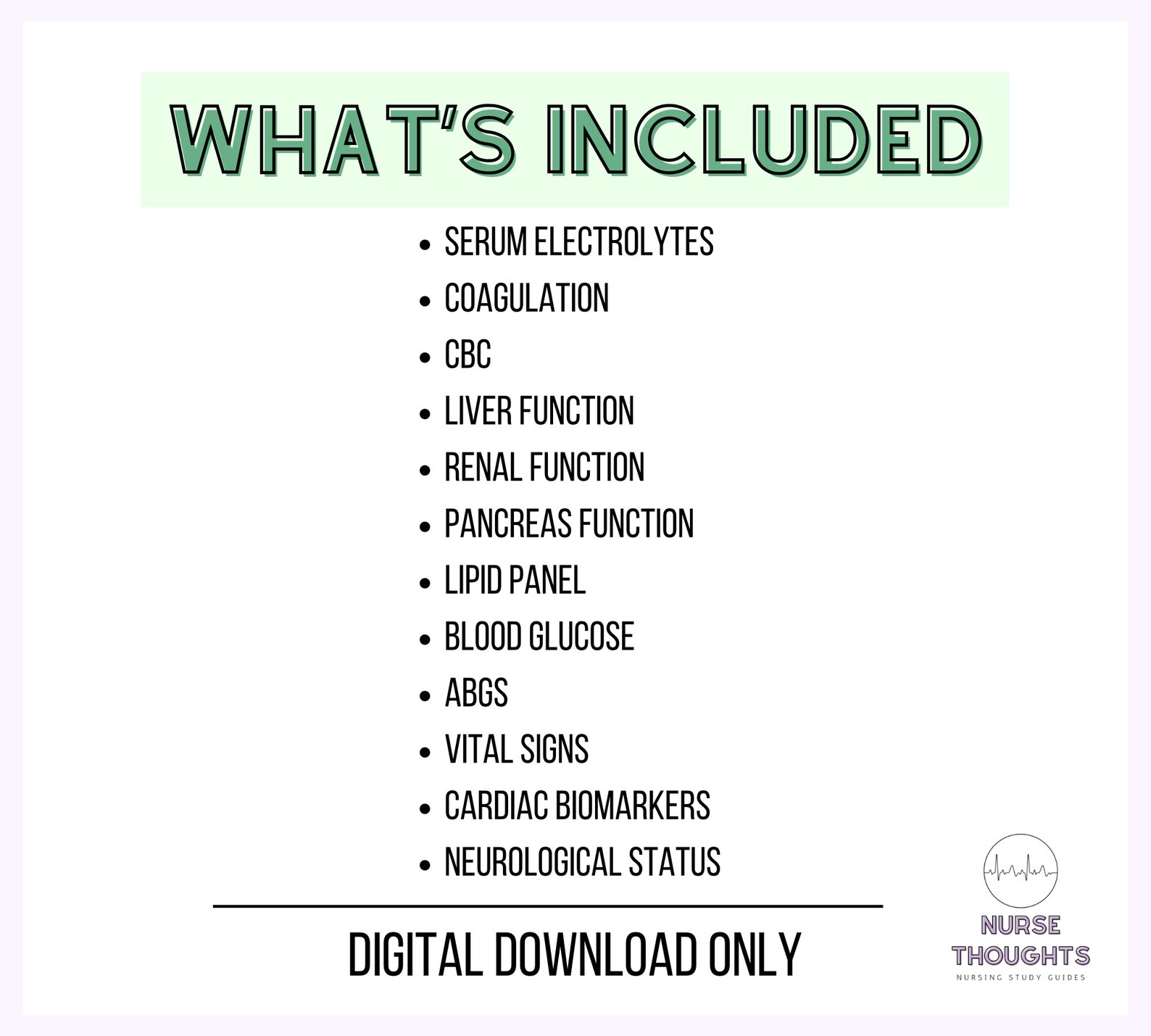 Lab Values & Memory Tricks, Fundamental Nursing Notes, NCLEX Lab Values ...
