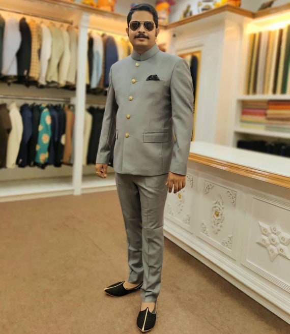 Jodhpuri Coat Pant Indian Suit Designer 