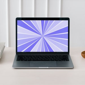 Purple shapes wallpaper | Desktop wallpaper | Macbook | Laptop Background