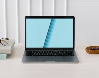 Aangepaste vormen behang | Bureaubladachtergrond | MacBook | Laptop Achtergrond