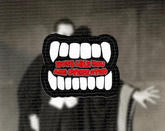 Chicago é tão anos atrás Adesivo inspirado no Fall Out Boy Pop Punk Elder Emo FOB Horror Assustador Halloween