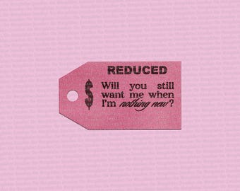 Niets nieuws prijskaartje sticker Taylor Swiftie uit The Vault Taylor&#39;s Verson Merch Phoebe