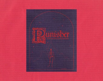 Pôster Punisher 8"x10" Capa do livro de histórias Phoebe Esqueleto de conto de fadas medieval