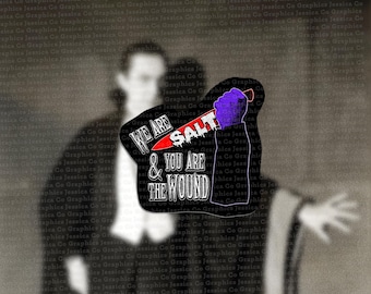 Meu Coração é o Pior Tipo de Arma (Demo) Adesivo Assustador Inspirado em Terror Pop Punk Elder Emo FOB Halloween